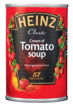 The Heinz Classics range with recipes such as Cream of Tomato and Cream of Chicken remains as popular as ever